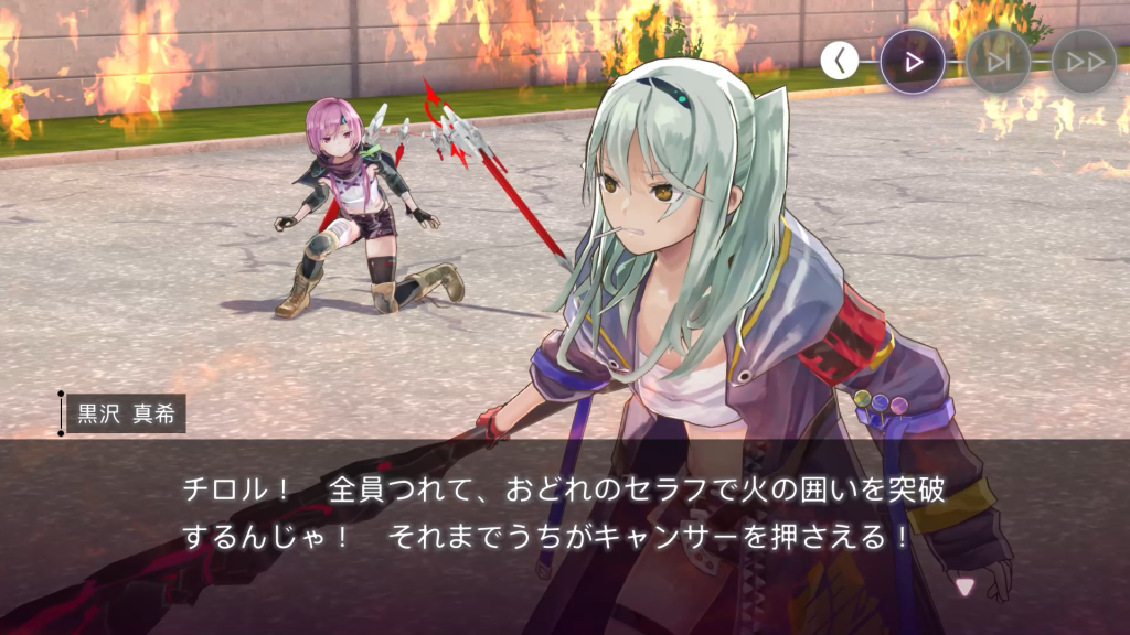 まるちゃんが倒れてしまいみんなもまともに動ける状態じゃないため脱出をはかる